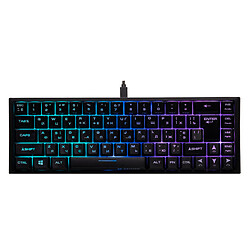 Клавіатура 2E KG350UBK RGB, Чорний