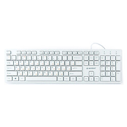 Клавіатура Gembird KB-MCH-03-W, Білий