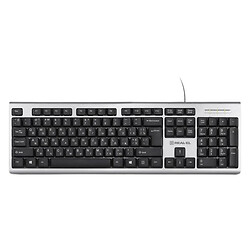 Клавіатура REAL-EL 507 Standard, Срібний