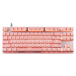 Клавиатура Motospeed GK82 Outemu, Розовый