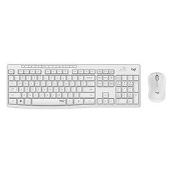 Клавіатура та миша Logitech MK295 Combo, Білий