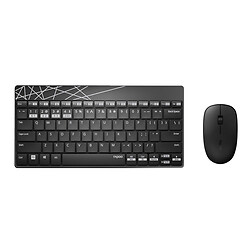 Клавіатура та миша Rapoo 8000M, Чорний