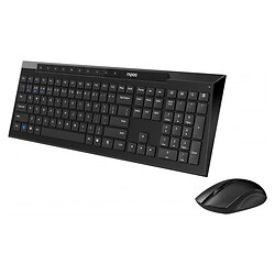 Клавиатура и мышь Rapoo 8210M, Черный