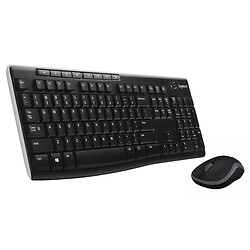 Клавиатура и мышь Logitech MK270 Combo, Черный