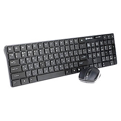 Клавіатура та миша REAL-EL 9010 Comfort Kit, Чорний