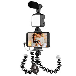 Штатив Piko PVK-03LM Vlogging Kit, Черный