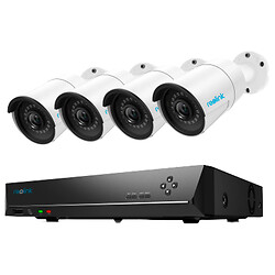 Комплект видеонаблюдения Reolink RLK8-410B4-5MP, Белый