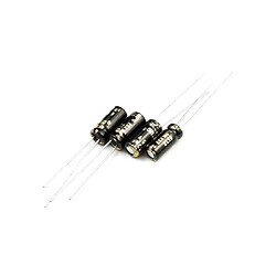 Конденсатор электролитический выводной 33uF 50V ESX 6,3x11mm (low imp.) (ESX330M50B-Hitano) (низкоимпедансный)