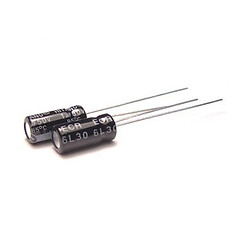 Конденсатор электролитический выводной 3,3uF 63V ECR 5x11mm (ECR3R3M63B-Hitano)
