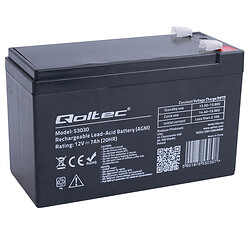 Аккумулятор QOLTEC (AGM 53030)