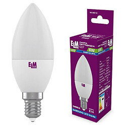 LED лампа свічка, 6 Вт, Е14, 4000К (18-0013), E14, 6 Вт