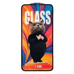 Защитное стекло Apple iPhone 13 Pro Max, ESD MrCat, Черный