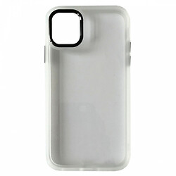 Чехол (накладка) Apple iPhone 14 Pro Max, Crystal Case Guard, White-Black, Белый