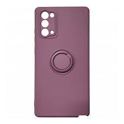 Чохол (накладка) Samsung N980 Galaxy Note 20, CaseVsMagnet Ring, Cherry Purple, Фіолетовий