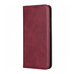 Чохол (книжка) Xiaomi Redmi Note 12 5G, Leather Case Fold, Dark Red, Червоний