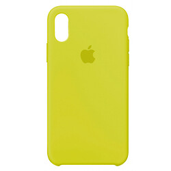 Чехол (накладка) Apple iPhone X / iPhone XS, Original Soft Case, New Yellow, Желтый