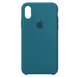 Чохол (накладка) Apple iPhone X / iPhone XS, Original Soft Case, Denim Blue, Синій