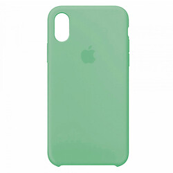 Чохол (накладка) Apple iPhone X / iPhone XS, Original Soft Case, Fresh Green, Зелений