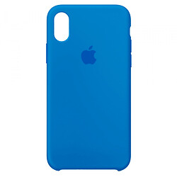 Чохол (накладка) Apple iPhone X / iPhone XS, Original Soft Case, New Lake Blue, Синій