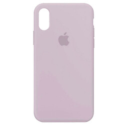 Чохол (накладка) Apple iPhone X / iPhone XS, Original Soft Case, Glycine, Фіолетовий