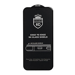 Захисне скло OPPO A32 / A53 / Realme 7i, Glass Crown, 6D, Чорний