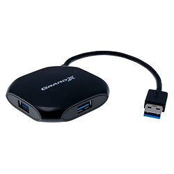 USB Hub Grand-X GH-415, USB, Чорний