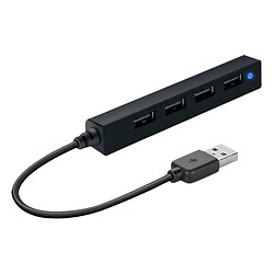 USB Hub SpeedLink SL-140000-BK Snappy Slim, USB, Черный