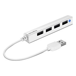 USB Hub SpeedLink SL-140000-WE Snappy Slim, USB, Белый