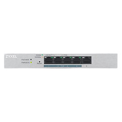 Комутатор мережевий ZYXEL GS1200-5HP v2, Срібний