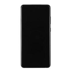 Дисплей (екран) Samsung G988 Galaxy S20 Ultra, З сенсорним склом, З рамкою, OLED, Чорний