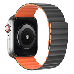 Ремешок Apple Watch 42 / Watch 44, Hoco iWatch WA07, Grey-Orange, Серый