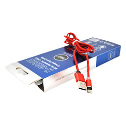 USB кабель PiPo, MicroUSB, 1.0 м., Червоний