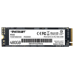 SSD диск Patriot P310, 480 Гб.