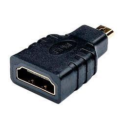 Адаптер Atcom microHDMI-HDMI, Черный