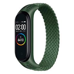 Ремешок Xiaomi Mi Band 5 / Mi Band 6, BeCover Elastic Nylon, Khaki, Зеленый