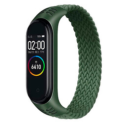 Ремінець Xiaomi Mi Band 5 / Mi Band 6, BeCover Elastic Nylon, Khaki, Зелений