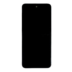 Дисплей (екран) Motorola XT2331 Moto G13, Original (100%), З сенсорним склом, З рамкою, Чорний