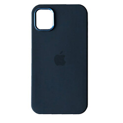 Чехол (накладка) Apple iPhone 12 Pro Max, Metal Soft Case, Midnight Blue, Синий