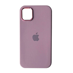 Чохол (накладка) Apple iPhone 12 / iPhone 12 Pro, Metal Soft Case, Blue Berry, Бузковий