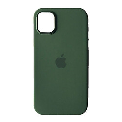 Чехол (накладка) Apple iPhone 12 / iPhone 12 Pro, Metal Soft Case, Dark Green, Зеленый