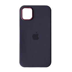 Чехол (накладка) Apple iPhone 12 / iPhone 12 Pro, Metal Soft Case, Elderberry, Фиолетовый