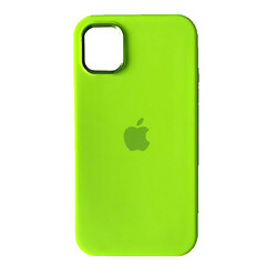 Чехол (накладка) Apple iPhone 12 / iPhone 12 Pro, Metal Soft Case, Party Green, Зеленый