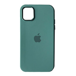 Чехол (накладка) Apple iPhone 12 / iPhone 12 Pro, Metal Soft Case, Pine Green, Зеленый