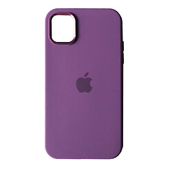 Чохол (накладка) Apple iPhone 12 / iPhone 12 Pro, Metal Soft Case, Purple, Фіолетовий