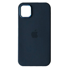 Чехол (накладка) Apple iPhone 13 / iPhone 14, Metal Soft Case, Midnight Blue, Синий