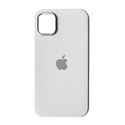 Чохол (накладка) Apple iPhone 13 Pro Max, Metal Soft Case, Білий