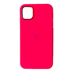 Чохол (накладка) Apple iPhone 14, Metal Soft Case, Hot Pink, Рожевий