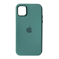 Чохол (накладка) Apple iPhone 14, Metal Soft Case, Pine Green, Зелений