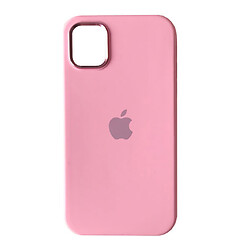 Чохол (накладка) Apple iPhone 14, Metal Soft Case, Рожевий
