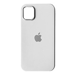 Чохол (накладка) Apple iPhone 14 Pro Max, Metal Soft Case, Білий
